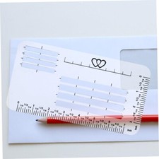 Lettering Envelope Addressing Stencil-Template Ruler Guide - 1 set