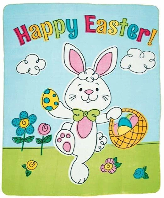 Easter bunny blanket new arrivals