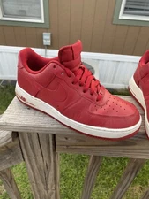 Nike AF1 Air Force 1 ' 10 Varsity red 315122 606 Rare Size 9.5