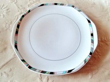 Gebäckteller mit Griffen / Kuchenteller  Eschenbach Domus Manhattan Porzellan