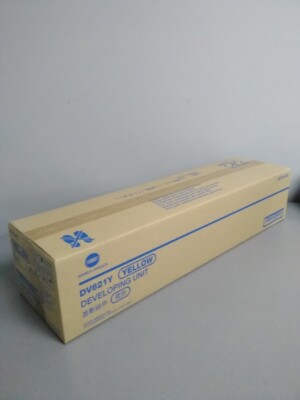 Konica Minolta DV-621Y ACV808D Yellow Developer Unit, Bizhub C450i
