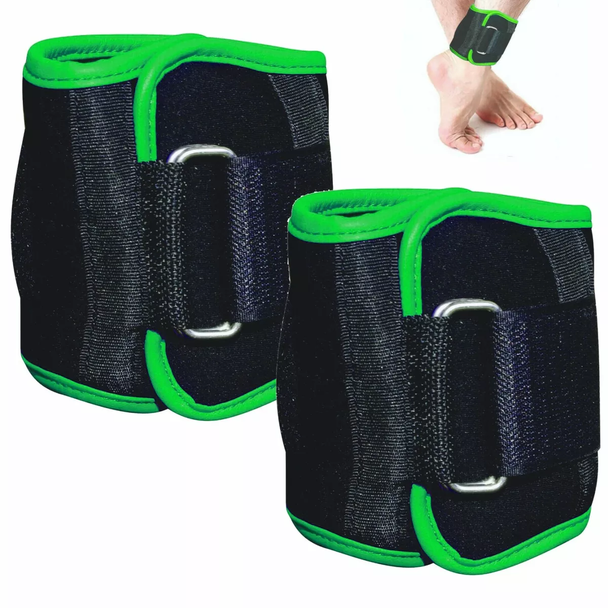 1Kg Ankle Weight Strap Bodybuilding Fitness WeightLifting Heavy
