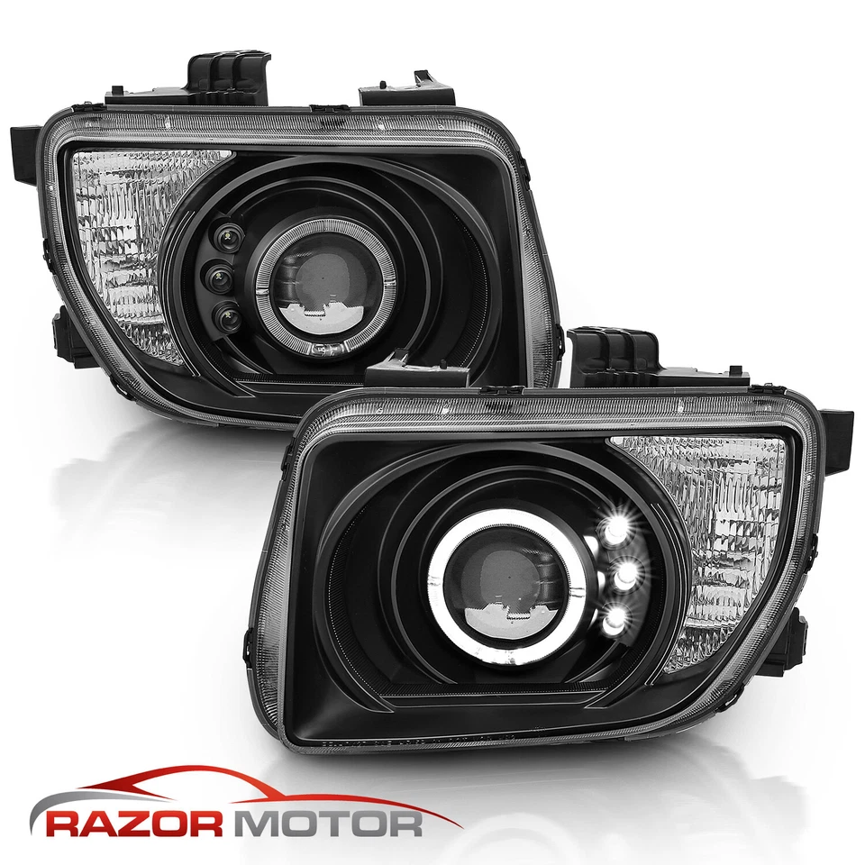 [LED Halo]For 2003 2004 2005 2006 2007 2008 Honda Element Projector Headlights Foto 3 de 4