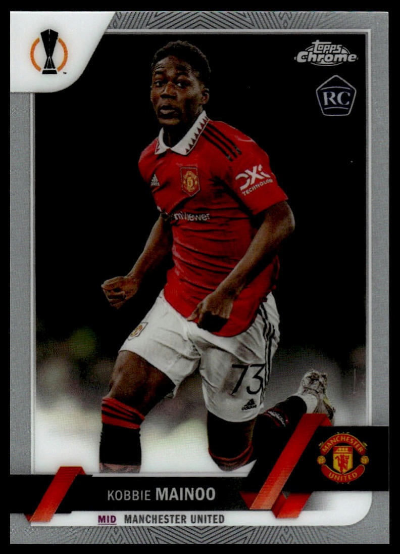 2022-23 Topps Chrome UEFA Club Competitions #118 Kobbie Mainoo