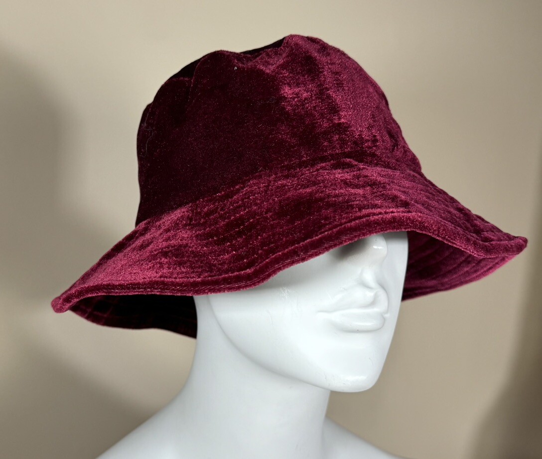 Anthropologie velvet bucket hat Anthropologie | Accessories | Velvet Anthropologie Bucket  main image 4