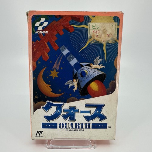 Quarth Famicom Nintendo CIB Complete Japan Import US Seller Authentic Tested