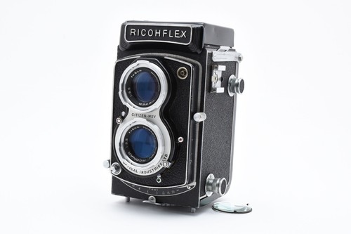 【For repair】Ricohflex TLR Film Camera Riken 80mm f/3.5 Lens From Japan #2426715