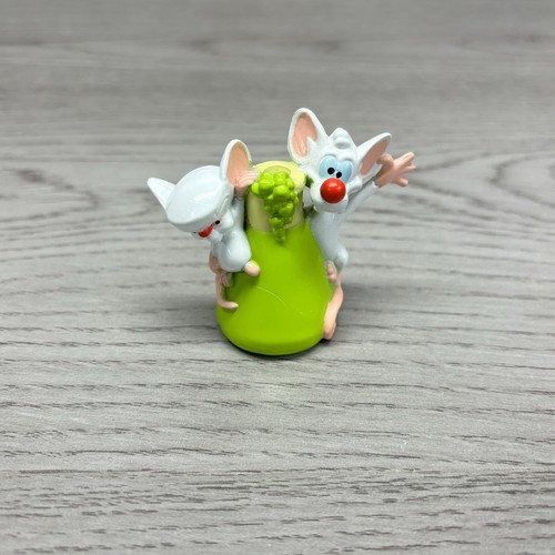 1998 Animaniacs Pinky and the Brain Warner Bros Chemistry Beaker RARE Nice Shape