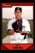 2017 Bowman 70th Anniversary Buybacks Silver 2007 #111 Anibal Sanchez Florida