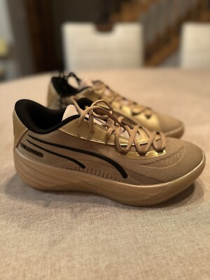 Size 7 - Dennis Schröder x Puma All-Pro Nitro Gold Black for sale