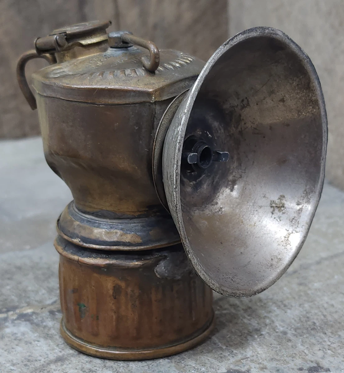 Old coal miners lamps deals