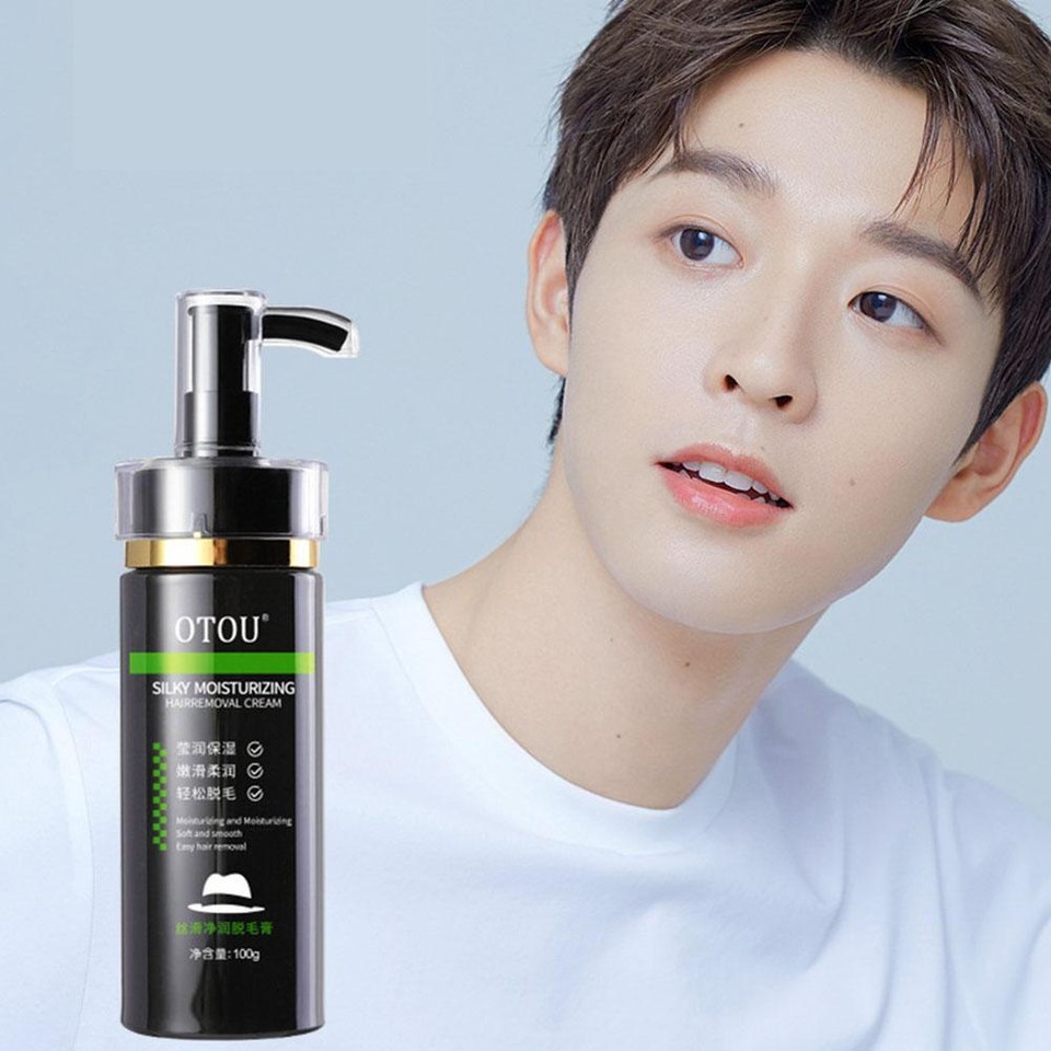 OTOU Men Only Permanent Hair Removal Cream Depilatory Paste Beard