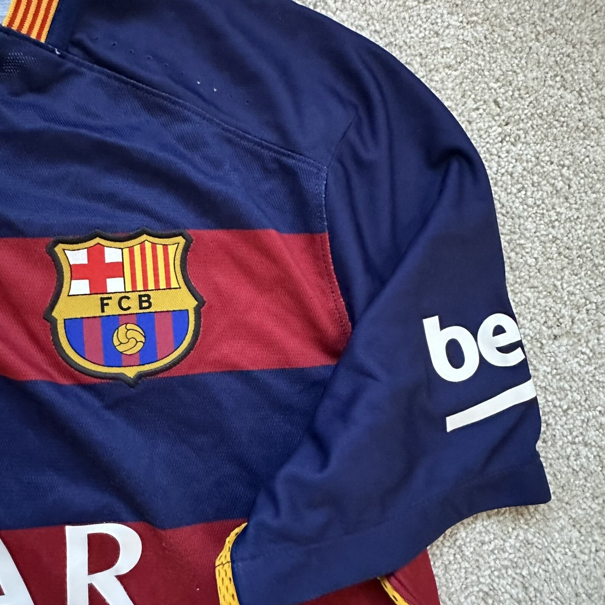 FC Barcelona Nike #10 Messi Jersey Men's Size XL | eBay