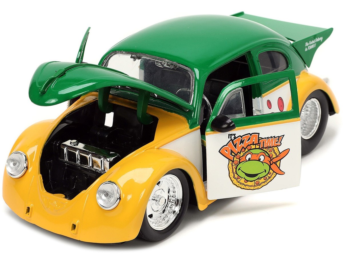 JADA TOYS ミケランジェロ 1959 フォルクスワーゲン Amazon.com: Jada Teenage Mutant Ninja Turtles 1:24 1959