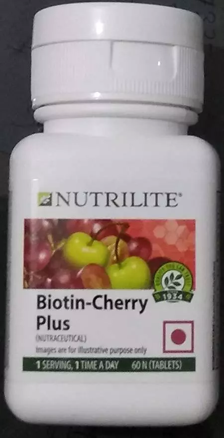 Nutrilite biotin 2024 cherry plus