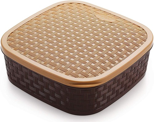 Caja Masala (Dabba) - 7 secciones, 700 ml, surtido color (multicolor) KU - Imagen 2 de 6