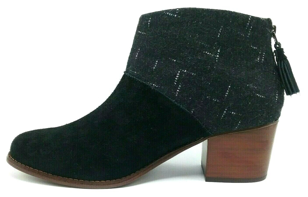 Toms leila store bootie black