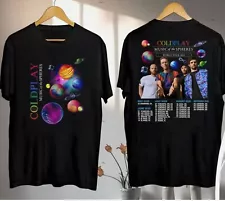 Coldplay Music Of The Spheres Tour 2025 Shirt Coldplay Band Concert Shirt