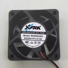 XFAN RDH6025B2 6025 DC24V 0.14A 6CM Inverter Cooling Fan