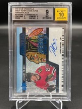 BGS 9 AUTO 10 - 22-23 UD CREDENTIALS DEBUT TICKET ACCESS AUTO /10 LUKAS REICHEL