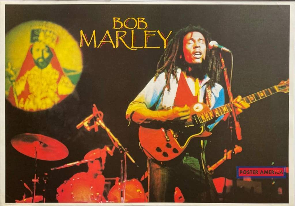 Bob Marley Haile Selassie On Stage Poster 23 X 33 | eBay