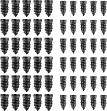 Carleef 60PCS Tire Nail Repair Kit,Rubber+Steel Vacuum Tire Mending Nail