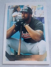 1993 Topps gold Sam Horn DH Card # 109, brand new perfect condition.