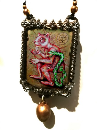 talisman magic amulet demon lemegeton solomon keys clavicula salomonis fleurety - Picture 2 of 24