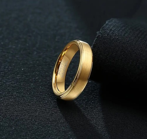 WOLFRAM / Tungsten *** 2 x Trauringe Eheringe matt-glanz 6mm breit Größe wählbar - 第 3/8 張圖片