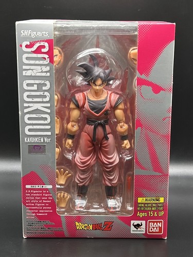 Bandai SH S.H. Exclusivo Figuarts World Tour Kaio Ken Son Goku 2017 NUEVO Raro - Imagen 8 de 9