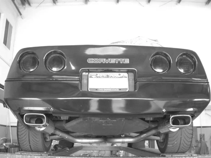Borla S-Type 3" Cat-Back Exhaust w/ 6.7" Tips For 86-91 Chevy Corvette C4 5.7L Foto 4 de 4