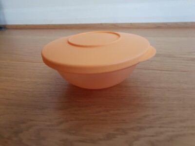 Tupperware Impressions Schüssel mit Deckel orange 220ml