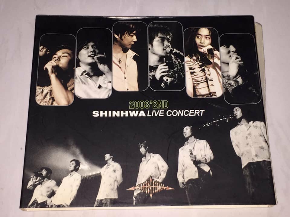 神話 SHINHWA Live Concert DVD 神話 Shinhwa 2003 2nd Live Concert 第二場演唱會全紀錄 SM娛樂 Korea