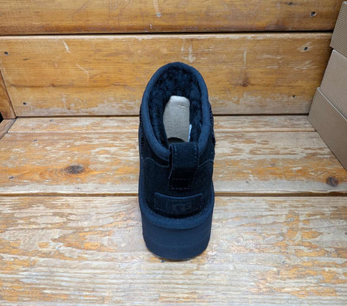 Stivali UGG donna classici ultra mini platform 1135092 castagno nero sabbia - Foto 9 di 12