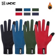 Cycling Gloves Full Finger Waterproof Thermal Fleece Warmth Bicycle Bike Sport