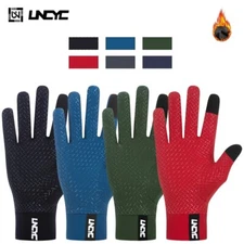 Cycling Gloves Full Finger Waterproof Thermal Fleece Warmth Bicycle  Bike Sport