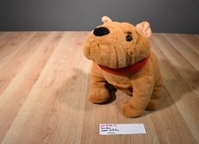 Dan Dee Brown Bulldog With Red Collar Plush 310-1528-2 