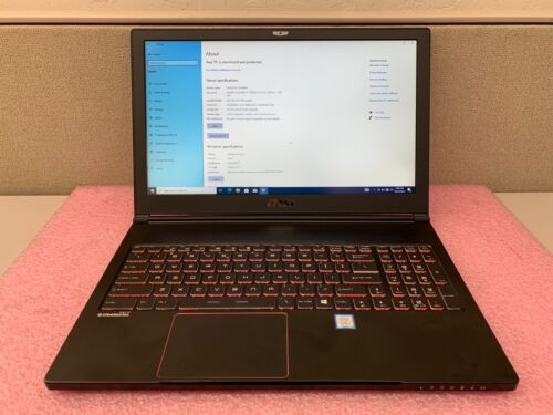 MSI GS63VR 7RG 15.6" i7-7700HQ@2.8GHz 32GB RAM 512GB SSD + 1TB HDD Win 10 C1338 - Picture 1 of 10
