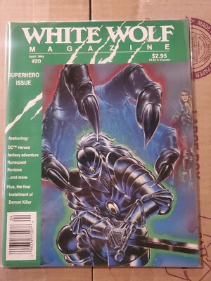 White Wolf Magazine No. 20 April/May Wieck, Stewart (ed) Magazines 