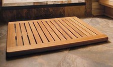 Grade-A Teak Wood 30x24 Large Floor Mat Door Shower Pool Bath Room Spa Outdoor