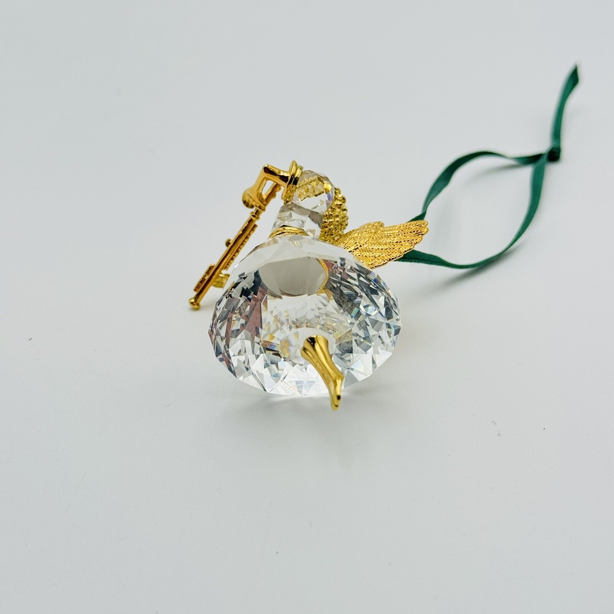 SWAROVSKI クリスタルメモリアルエンジェル 1999 Swarovski Crystal Memories 1999 Angel Ornament Brand New