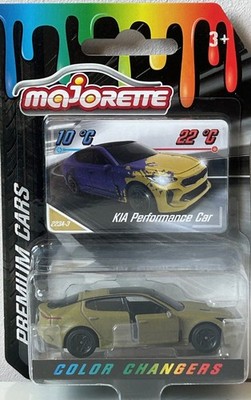 Kia Performance Auto Farbwechsler Modell Spielzeug lila Diecast Maßstab 1:64 Majorette