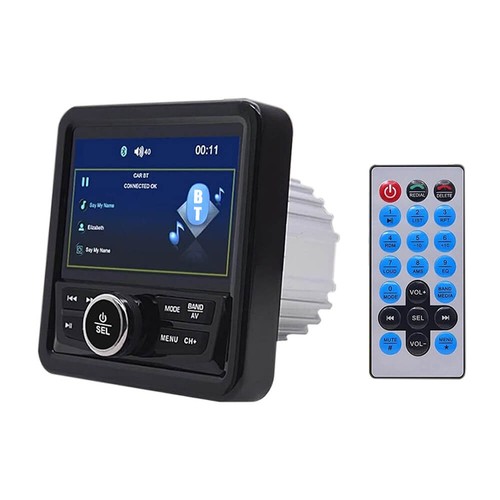 NEU Marine Radio MP5 Player Wasserdicht AM/FM BT Boot Audio - Picture 5 of 14