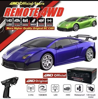 4WD Drift Racing RC Car 1/43 Mini Toy Car High Speed For Racing Sport