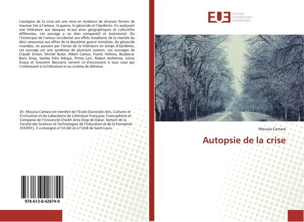 Moussa Camara | Autopsie De La Crise | Taschenbuch | FranzöSisch (2018) | 92 S.-image