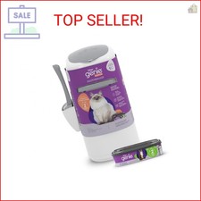 Litter Genie Style Cat Litter Disposal Pail with 14 ft Standard Refill