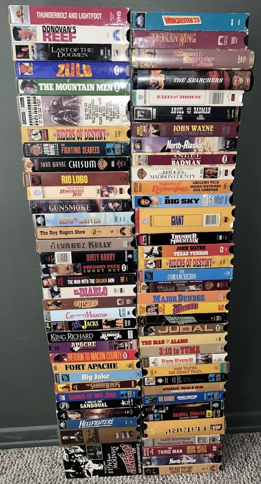MOVIE STORE GOING OUT OF BUSINESS! VHS Tape Lot ALL GENRES $5.00 Flat Ship OOP - Image 3 of 4