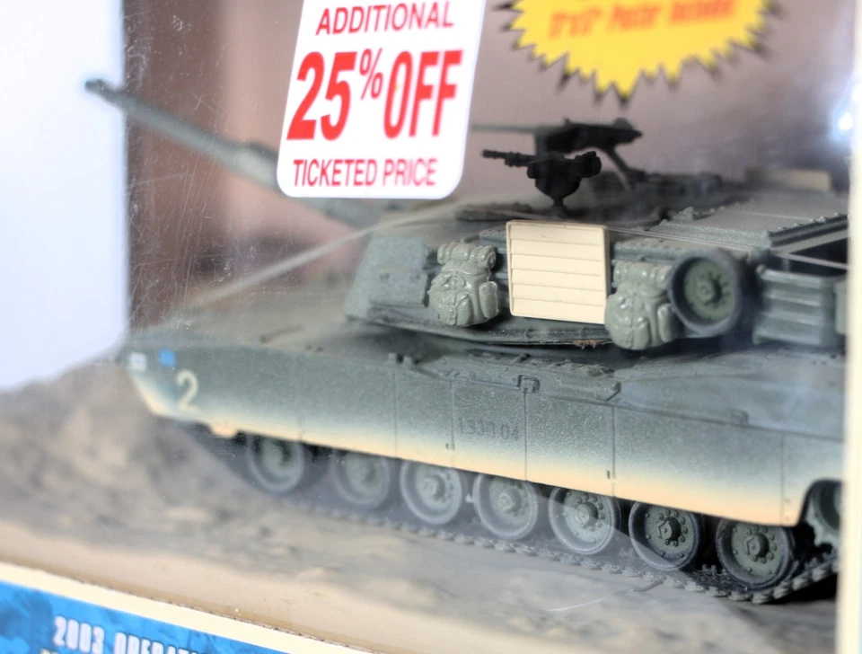 Corgi 1:64 Tactical Strike M1A1 Abrams Tank - USMC Operation 2003 Iraqi Freedom - Image 4 of 4