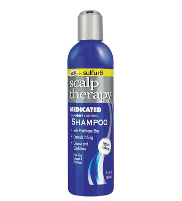 Sulfur8 Scalp Therapy Medicated Shampoo 9.5oz New