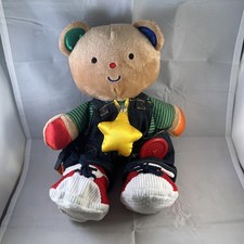 Melissa Doug K's Kids Bear Teddy Wear Plush Learn to Dress Doll Laces Button
